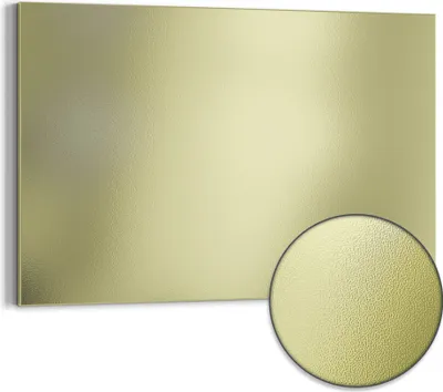 Produktbild von DEQORI Magnettafel Metall 90x60 cm 'Vanille' Whiteboard Pinnwand Magnetboard Büro