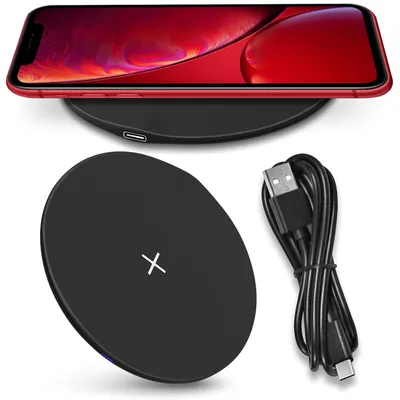 Produktbild von QI Kabelloses Ladegerät für Apple iPhone SE 2022 2020 Wireless 15W Ladestation