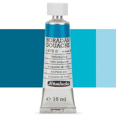 Produktbild von Schmincke HORADAM Gouache 15 ml Tube - 478 Helio Türkis