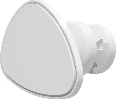 Image de Patère en galet pour sèche-serviettes Sauter - blanc