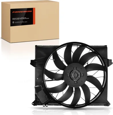 Obrázok produktu pre Frankberg 1x ventilátor chladenia motora s rámom ventilátora chladiča Mercedes-Benz X164 W164 Trieda R W251 V251