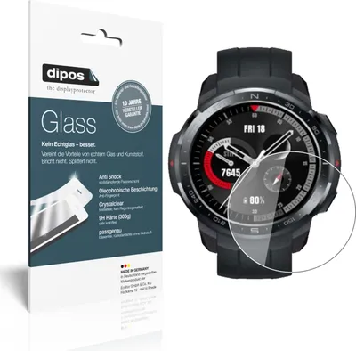 Produktbild von Schutzfolie für Honor GS Pro Smartwatch (48mm) Folie Anti-Shock 9H Displayschutz
