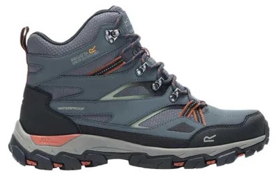 Productafbeelding van REGATTA Holcombe 3 Mid heren wandelschoenen, grijs-oranje, maat 42