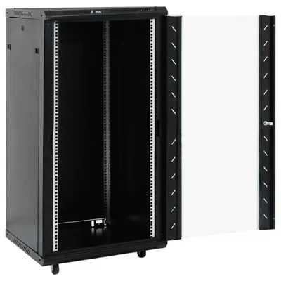 Immagine prodotto di Armadietto di Rete 22U 19" IP20 Nero 60x60x120 cm