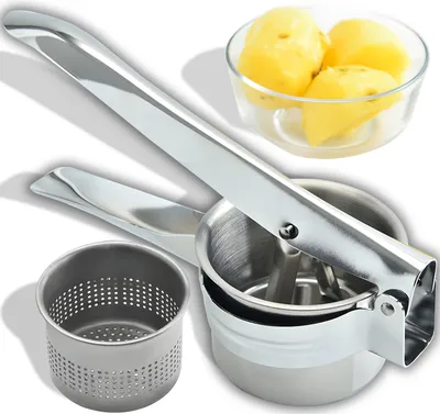 Produktbild von Lis na brambory Mačkadlo na brambory šťouchadlo na brambory Škrabka na brambory Spaetzle Press Nerezová ocel Retoo
