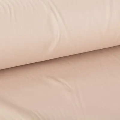 Produktbild von Baumwollstoff Popeline Meterware uni sand – breit, weich 1,50m