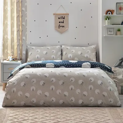Produktbild von Peter Rabbit - Bettwäsche-Set "Spot Me" RV2979 (Einzelbett) (Holzkohle)