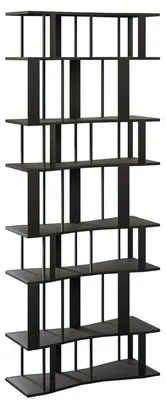 Zdjęcie produktu dla Luksusowa metalowa półka Casa Padrino czarna 80 cm