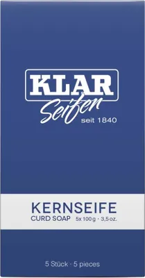 Image de Klar Seifen Kernseife 5x 100g, Cosmos zertifiziert, palmölfrei