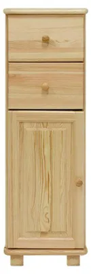 Produktbild von Kommode Kiefer massiv Vollholz natur 031 - Abmessung  122 x 40 x 42 cm (H x B x T)