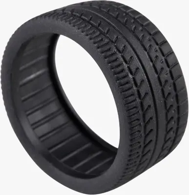 Produktbild von Bambu Lab Cyberbrick Ø33.7×13.85mm Rubber Tire (4PCS) – 4er-Set