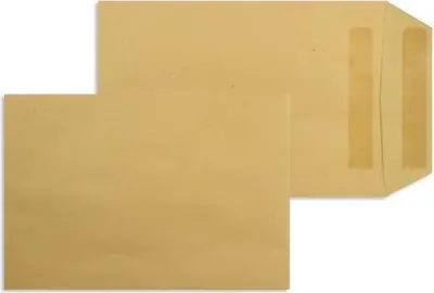 Produktbild von Versandtaschen 165x240mm 90g/qm selbstklebend VE=500 Stück braun