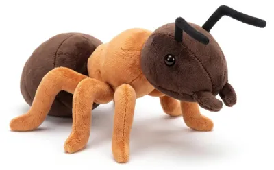 Produktbild von Ameise Plüschtier 18cm Kuscheltier Insekt Simulation Weich Braun Dekofigur Scherzartikel Geschenk