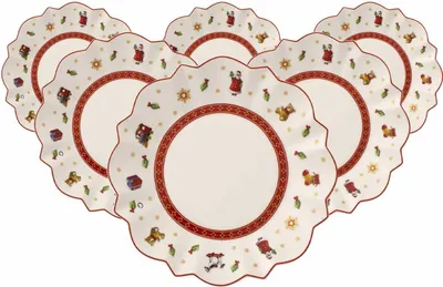 Produktbild von Villeroy & Boch Toy's Delight Brotteller ø 17,9 cm Weiß 6er Set