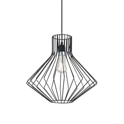 Produktbild von Ideal Lux Hängeleuchte Ampolla-4 Sp1 Schwarz