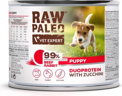 Immagine prodotto di RAW PALEO Puppy Duoprotein Manzo/Crocchetta 200g