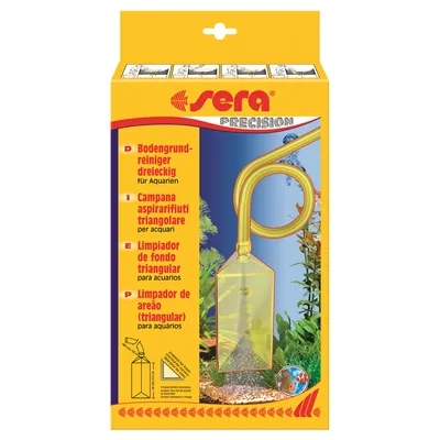 Produktbild von sera Bodengrundreiniger, dreieckig 14 cm