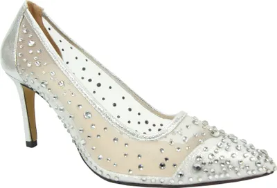 Produktbild von Lunar - Damen Pumps "Argo", Netzmaterial GS374 (41 EU) (Silber)