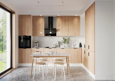 Produktbild von Winkelküche – Eckküche – Küchenzeile L-Form – Küchenzeile – Sorento – K41-G360 – 360 x 220 cm – Weiß / Sonoma Eiche Matt Ohne Arbeitsplatte