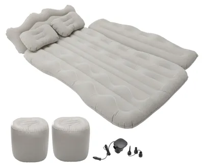 Produktbild von Luftmatratze Auto 1 Person - Aufblasbare Rückbankmatratze - Tragbares Campingbett - 170x110x14cm