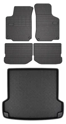 Immagine prodotto di Tappetini gomma SolidPRO + bagagliaio per Skoda Octavia I 1996-2004 5 pezzi