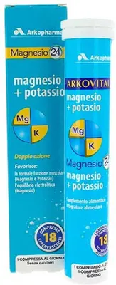 Zdjęcie produktu dla Arkopharma Arkovital Magnez Potas 18 tabletek musujących
