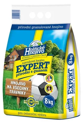 Obrázek produktu pro Nohel Garden Hnojivo HOŠTICKÉ EXPERT přírodní na trávník s guánem 8kg