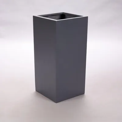 Produktbild von Elegant Einrichten | Pflanzkübel | Fiberglas | säule | 38x38x100cm | anthrazit metallic