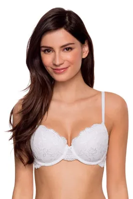 Immagine prodotto di DORINA, reggiseno con imbottitura, modello Lianne, codice D17163 (taglia reggiseno: 80 D / colore: bianco)