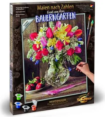 Produktbild von Schipper Malen nach Zahlen - Ein Gruß aus dem Bauerngarten