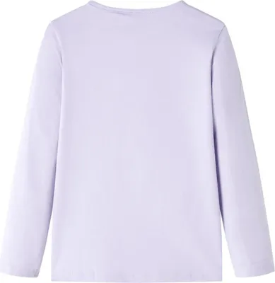 Immagine prodotto di vidaXL camicia a maniche lunghe per bambini viola chiaro 104