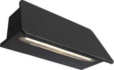 Produktbild von Maytoni Außenwandleuchte Graphit LED 6W, wasserdicht IP54, warmweiß 3000K