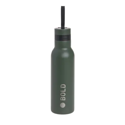 Produktbild von Lässig Trinkflasche Edelstahl Bold dark olive