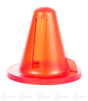 Produktbild von Pyramidenkerze 18er rot 18x105mm