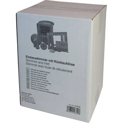 Produktbild von Einbauskimmer und Rücklaufdüse (38 mm), anthrazit RAL 7016