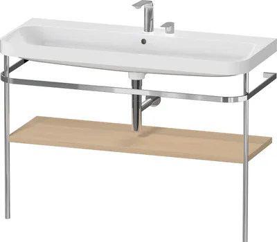 Produktbild von DURAVIT HP4839E71710000 Metallkonsole bdst. m. HD2 Plus,2HL