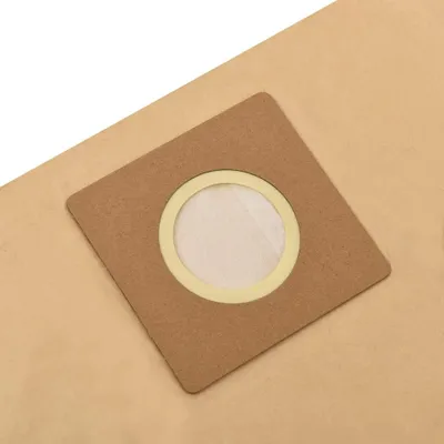 Produktbild von vidaXL Papierbeutel für Nass- und Trockensauger 10 Stk. Braun