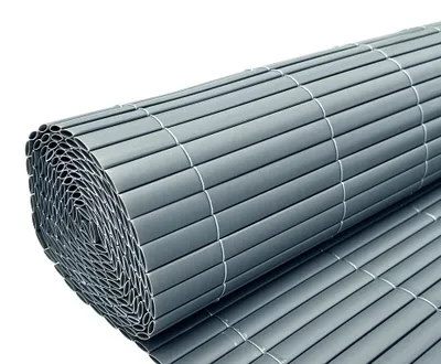 Produktbild von PVC-Sichtschutzzaun - Sichtschutzmatte Grau 300 x 200 cm