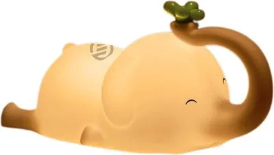 Image de Lampe de nuit pour chambre de bébé, blanche, petite