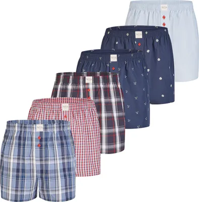 Produktbild von Phil & Co. Berlin Herren Boxer 6-Pack Classics - Set 19 - Größe XL