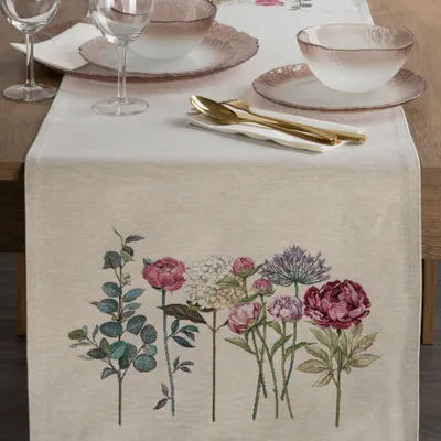Obrázok produktu pre Eurofirany bežec na stôl gobelín béžová 140 cm x 45 cm