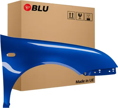 Immagine prodotto di BLU Parafango compatibile con VW Volkswagen Bora 1J1 1J6 LW5Z Destra Blau JazzBlau | 1998-2005 | Anteriore | Verniciato | Pronto per il montaggio | Zincato