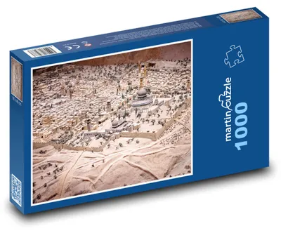 Zdjęcie produktu dla Puzzle 1000 Stare Miasto Jerozolima - martinpuzzle