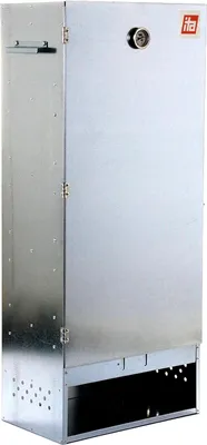 Produktbild von ITA Räucherofen 7004 - Premium XL Räucherschrank aus Edelstahl – 111 cm - Qualität  EU - Smoker - Direkt vom Hersteller