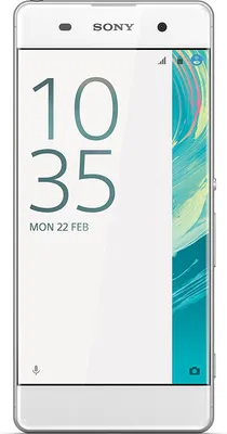 Produktbild von Sony Xperia XA Smartphone 5 Zoll (12,7 cm) 16GB schwarz / weiß, Farbe: weiß