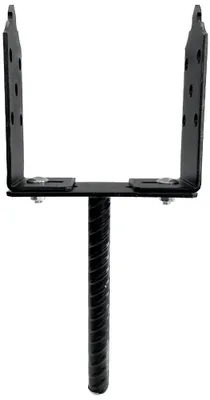 Produktbild von Einstellbare Pfostenbasis 0-200 Mm Für Retro-Stange - Lbs 60-200 R