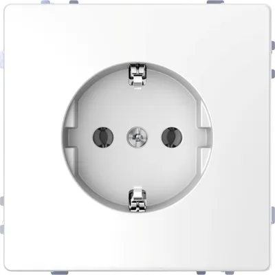Produktbild von Merten MEG2301-6035, Weiß, Thermoplast, 250 V, 16 A, 1 Stück(e)