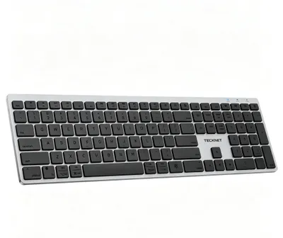 Obrázok produktu pre Bezdrôtová Bluetooth klávesnica s 4 prepínateľnými režimami a možnosťou nabíjania cez USB-C