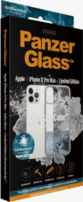 Obrázek produktu pro PanzerGlass ClearcaseColor pouzdro pro Apple iPhone 12 Pro Max - Stříbrná KP19753