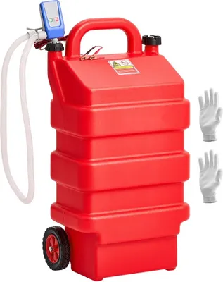 Image de Rouleau de carburant 60L - Réservoir de carburant mobile - Bidon d'essence avec pompe de transfert - Transporteur de carburant 60 litres